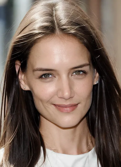 photo of sks woman, pale skin, working class in new york city, upper body, detailed skin, 20 megapixel, canon eos r3, detailed skin, detailed, detailed face, <lora:locon_katieholmes_v1_from_v1_64_32:1.25>