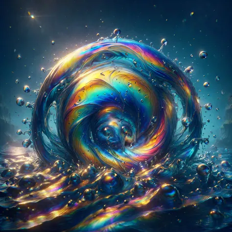 vortex in the ocean made of ral-oilspill and watce <lora:ral-oilspill:1> <lora:watce:0.6>, <lora:EnvyBetterHiresFixXL01:1>, 8k uhd, dslr, soft lighting, high quality, film grain, Fujifilm XT3, raw, photo_realistic, realistic, (highly detailed skin:1.1), visible pores, subsurface scattering