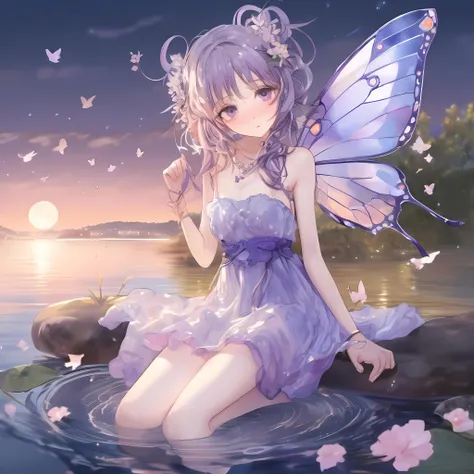 highly detailed,bad anatomy,arm_support,gorgeous,purple hair,medium breast,high heels,fighting_stance,Bare navel,butterfly,night,everyone, boy,intense shadows,crossed bangs,vampire,jump,mouse_ears,arms_crossed,grove,checkered,saliva,half gloves ,very detailed light,delicate glow,Flowers meadow,super fine illustration,water bloom,delicate wet dress,medium chest circumference,luminous eyes,whole body,white hair,long hair floating everywhere,dynamic angle,randomly distributed clouds,beautiful and delicate water,rivers,very fine 8KCG wallpaper,long hair blown up,nature,nsfw,beautiful and detailed eyes,an extremely delicate and beautiful girl,breeze,less stars form a circle,beautiful hair decoration,best quality,messy hair style,lavender eyes,peach pink pupils,painting,willows with branches falling into the water,sunset,perfect and delicate limbs,near the water edge,1 girl,long bangs between eyes,Violet dress with gold decoration,masterpiece,wrinkled skirt,beautiful detailed water,mutation,cropped jacket