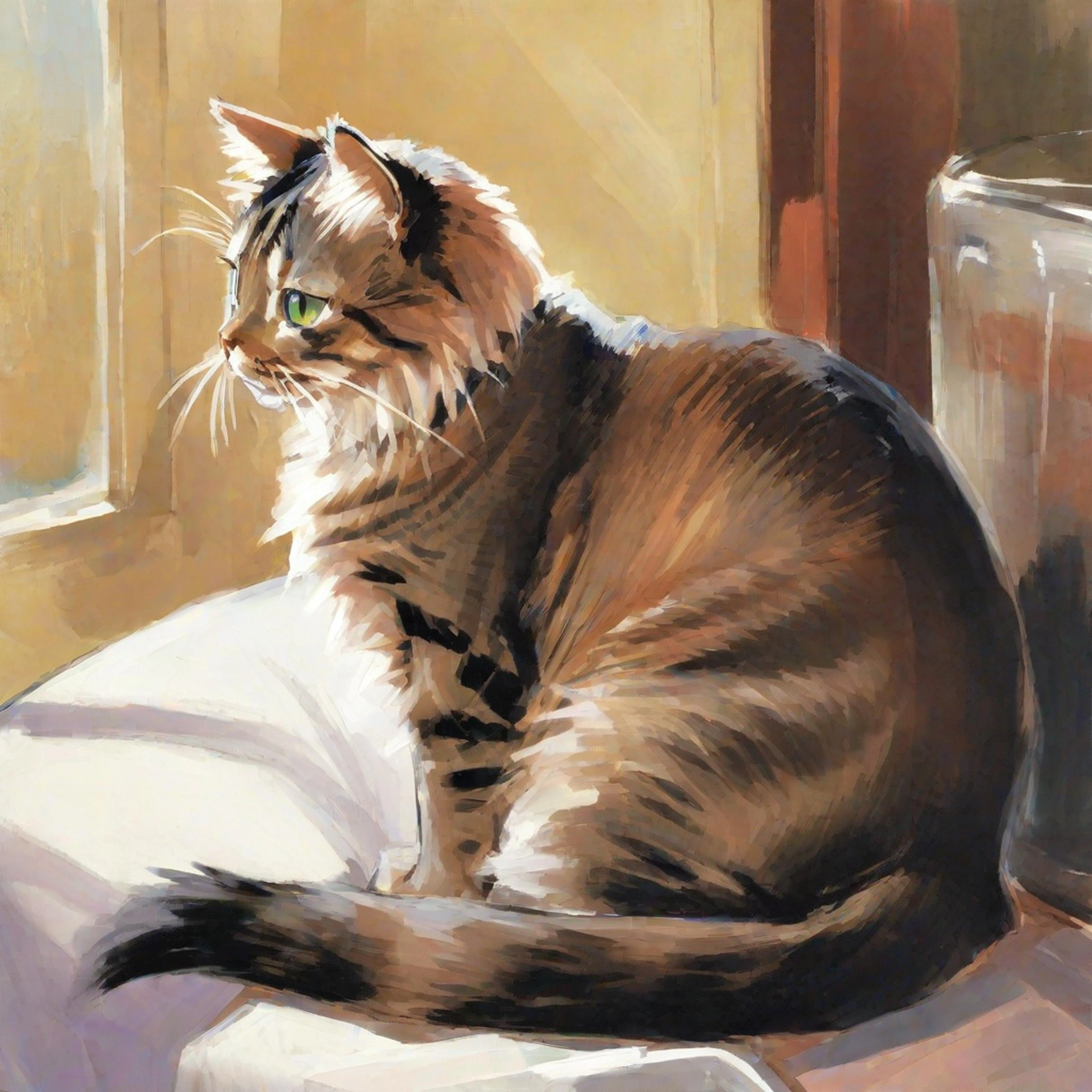 a cat