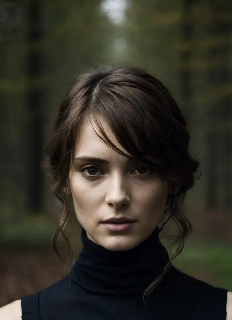 A stunning intricate full color portrait of (sks woman:1), wearing a black turtleneck, epic character composition, by ilya kuvshinov, alessio albi, nina masic, sharp focus, natural lighting, subsurface scattering, f2, 35mm, film grain, <lora:locon_winonaryder_v1_from_v1_64_32:1>