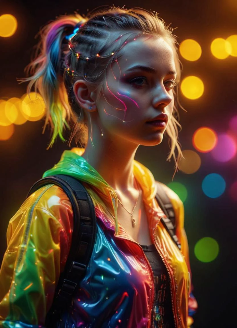 hyperrealistic art cinematic photo <lora:dataviz_style_xl_v1:0.78> dataviz style (in focus) (full body shot) a raver girl, colorful, <lora:Broken_Lava_Lamp:0.35> ais-brknlvlmp <lora:- SDXL - conrtneo _neon-concrete _V1.0:0.64> conrtneo, . 35mm photograph, film, bokeh, professional, 4k, highly detailed, subsurface scattering, Photorealistic, Hyperrealistic, analog style, realistic, film photography, soft lighting, heavy shadow . extremely high-resolution details, photographic, realism pushed to extreme, fine texture, incredibly lifelike