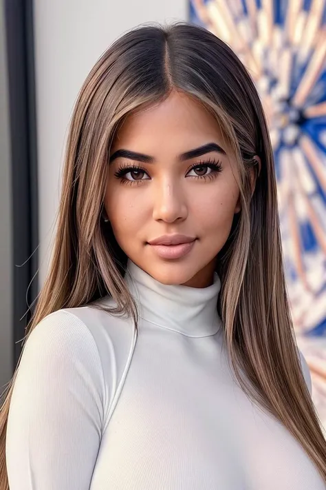 photo of extremely sexy (luh4nn4-140:0.99), a woman on the cover of a magazine, (closeup portrait:1.2), ((pervpulp15:1.2)), ((windblown hair:1.3)), modelshoot style, (extremely detailed CG unity 8k wallpaper), photo of the most beautiful artwork in the world, professional majestic oil painting by Ed Blinkey, Atey Ghailan, Studio Ghibli, by Jeremy Mann, Greg Manchess, Antonio Moro, trending on ArtStation, trending on CGSociety, Intricate, High Detail, Sharp focus, dramatic, photorealistic painting art by midjourney and greg rutkowski, (tight long sleeve turtleneck dress:1.2), (long trousers), ((crowded shopping street)), (looking at viewer:1.2), (detailed pupils:1.3), (windblown hair:1.2), (Vogue magazine:1.3)