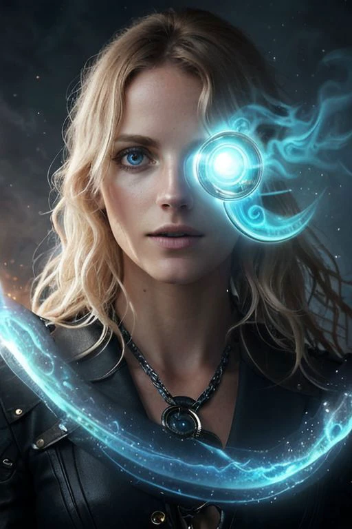 ASCIIDetailed face, masterpiece, dynamic color gradient, ultra high definition, zeppelin above, Realism, chaos, ahsveden3, clear eyes, geometric, wearing rags, fantasy steam punk background, hd, 4k, mist,