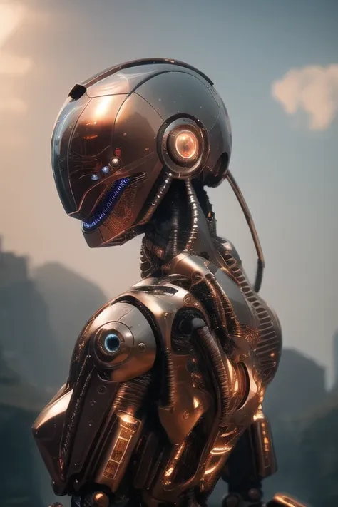 <lora:technotrex:0.5>, anatomically correct unspeakable unimaginable robot creature, 4k, realistic, highest quality, redshift render,  cinematic, elegant, hyperrealistic, octane render, unreal, high definition, highly detailed, photo taken with Sony a7R camera, DSLR lens, trending on artstation