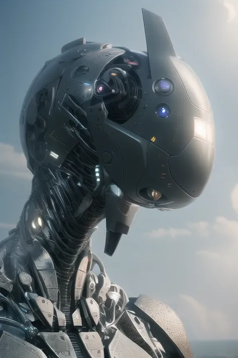 <lora:technotrex:0.5>, anatomically correct unspeakable unimaginable robot creature, 4k, realistic, highest quality, redshift render, cinematic, elegant, hyperrealistic, octane render, unreal, high definition, highly detailed, photo taken with Sony a7R camera, DSLR lens, trending on artstation