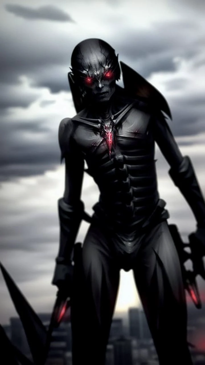 photo of a vampire, horror, creepy, full body, (fangs:1.2), snarl, (ribcage:1.2), exposed bone, prosthetic arm, white hair, full moon, red moon,
glowing red eyes, ominous aura Halo, (blood:1.2), bleeding, jewelry, necklace, silver chains, (butterfly wings:1.1), headphones, earphones,
chromatic aberration, soft lighting, masterpiece, best quality, intricate, tone mapped, highly detailed, artstation, concept art, smooth, sharp focus, dramatic lighting, highly detailed artwork, cinematic, hyper realistic painting, trending on Artstation, 8K, incredible shadows, realistic, (highly detailed background:1.0), lightning strike, lightning, storm, cloudy sky, backlighting, neon and cyberpunk background, cityscape, skyscraper,
<lora:Technotrex:1>