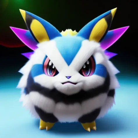 PokeModel, A new pokemon, unknown type, (((realistic, hyper realistic, ultra detailed, hyper realistic textures))), awesome, masterly, randomly, perfect coherence, perfect lighting