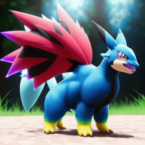 PokeModel, A new pokemon, unknown type, (((realistic, hyper realistic, ultra detailed, hyper realistic textures))), awesome, masterly, randomly, perfect coherence, perfect lighting