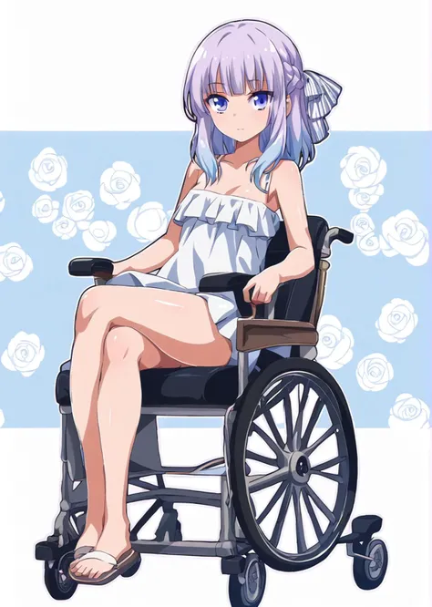 score 9, score 8 up, score 7 up, rating questionable,
detailed background,
<lora:arisu.pony:1>,
arisu, 
wide hips, shiny skin, 
sit, wheelchair,