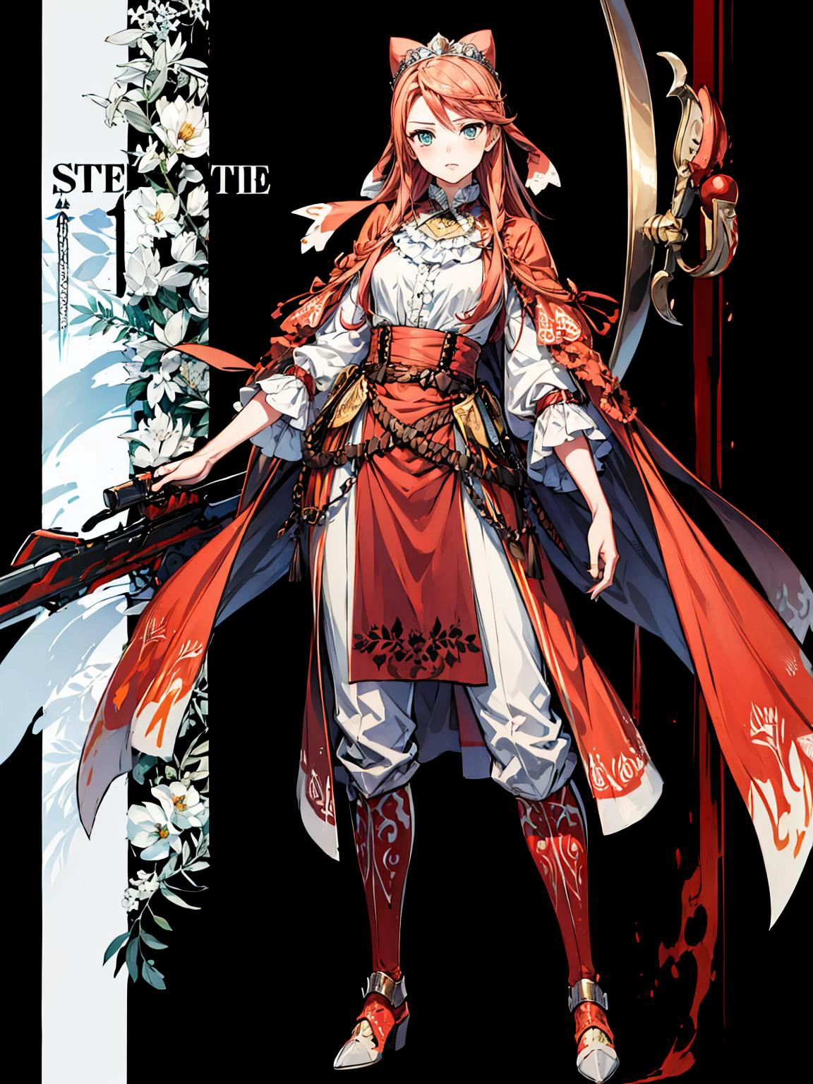 (cowboy shot), (masterpiece), (best quality:1.0), (ultra highres:1.0), highly detailed face and eyes,
BREAK
<lora:Etie_1024:0.8> etie
<lora:FEH_Concept_v2:1> feh, standing, full body
<lora:more_details:0.5>
BREAK
simple background