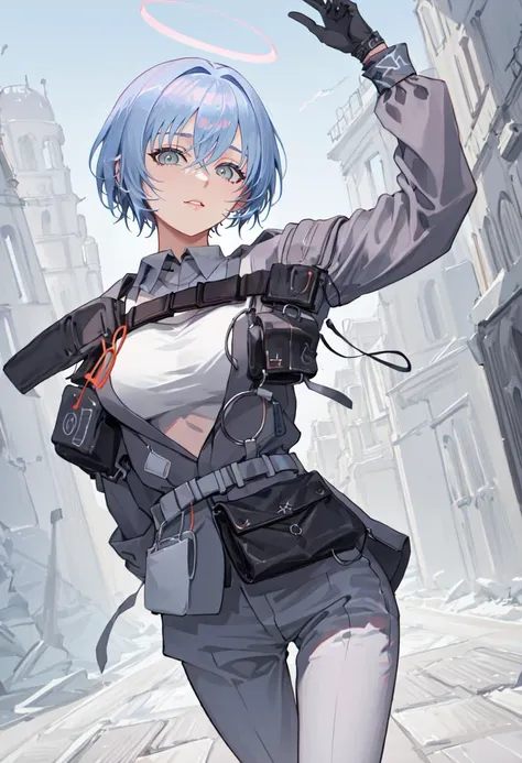 (safe:1.10), best quality, masterpiece, highres, solo, (spuria_arknights:1.10), jumping, cowboy shot, looking at viewer, 24 <lora:spuria_arknights:0.80>