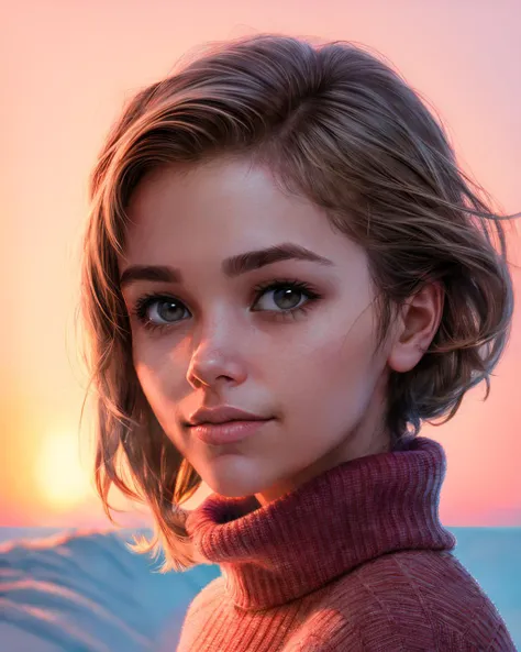 AM216_Mila_Azul  close up portrait, turtleneck sweater <lora:geoglyphiks:0.75>geoglyphiks Sunset
<lora:add_detail:1>