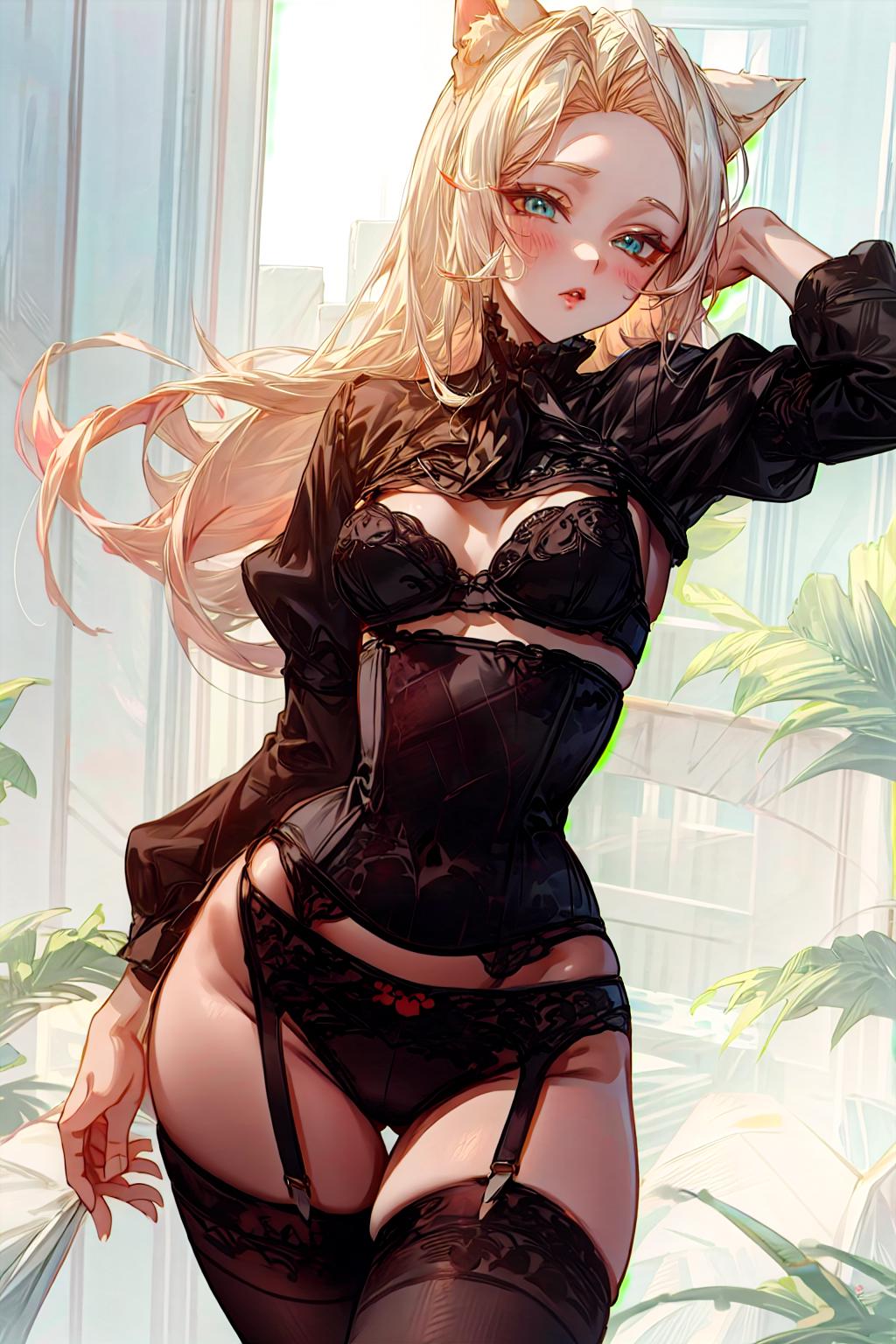 Ahri Lingerie Cosplay (LORA) v1.0