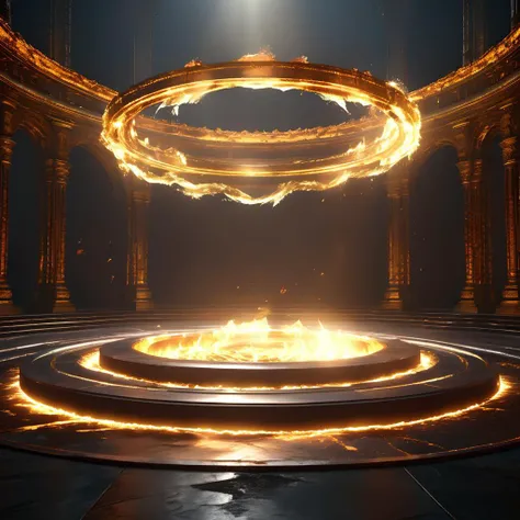 fire theme,
realistic,3d,c4d rendering,spotlight,shining,shadows,booth,<lora:booth:0.75>,