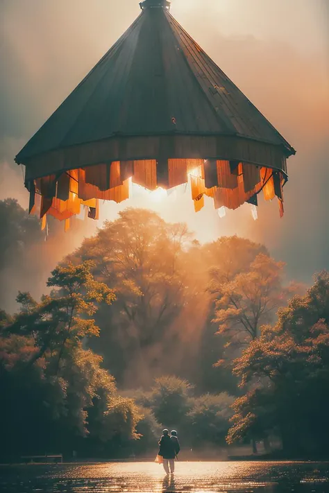 A highly detailed anime illustration,
shelter for the soul,
vintage, dreamy, drawing, trending on artstation, UHD, (((by Quentin de Warren))):1.8, atmosphere, luminosity