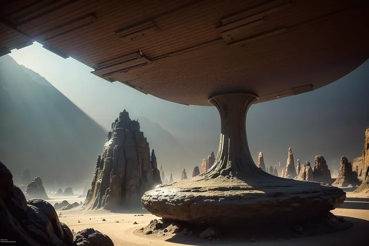 (best quality, masterpiece:1.3),
A highly detailed scifi illustration,
alien planet base interior,
luminosity,
stingy geometric forms prevails