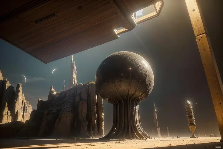(best quality, masterpiece:1.3),
A highly detailed scifi illustration,
alien planet base interior,
luminosity,
stingy geometric forms prevails
