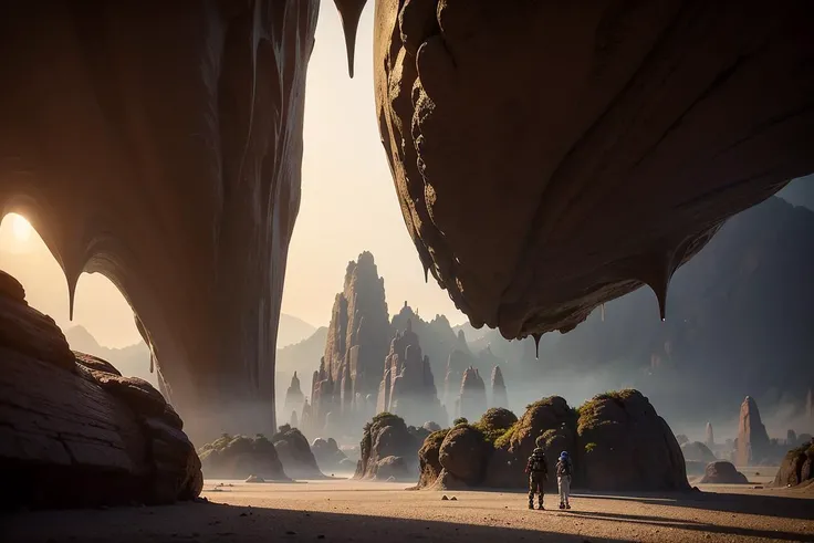 (best quality, masterpiece:1.3),
A highly detailed scifi illustration,
alien planet base interior,
luminosity,
stingy geometric forms prevails