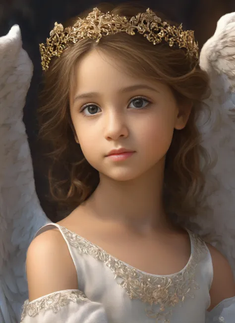 the perfect human model little cute angelic girl posing, accurate details, detailed face, fantasy, dramatic, intricate, elegant, highly detailed, digital painting, artstation, concept art, smooth, sharp focus, illustration, art by gustave dore, octane render offset_0.2:1>