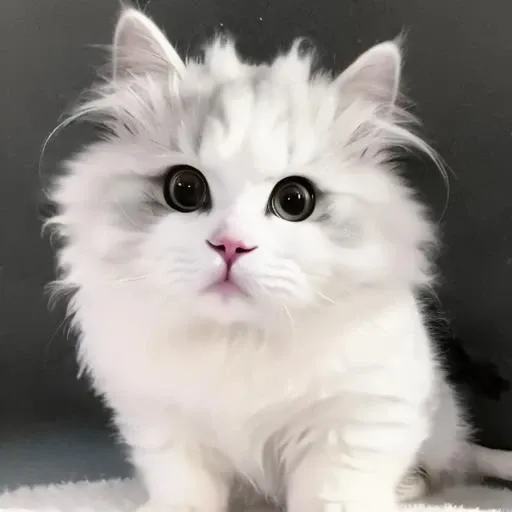 (8k, masterpiece, best quality),(realistic, photo-realistic:1.2),ultra high res,extremely detailed,beautiful lighting,photo background,
solo,looking at viewer,simple background,white background,
<lora:baimaomao2lora-04:0.9>,baimaomaolora,cat,white cat, fluffy face,fluffy,cat paw,