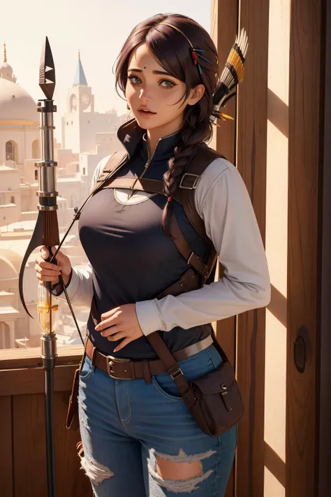 (8k, ARTISTIC photography, best quality, masterpiece: 1.2) ((best quality)), ((masterpiece)), ((realistic)), ((detailed)), ((4k resolution, ultra-realistic, very detailed, incredibly detailed, absurd, HDR)), there is a woman in a WHITE swatteam gear and jacket holding a sword, handsome samurai with afro, samurai with afro, katana, pose, she is holding a katana sword, she is ready to fight, muscular warrior women, warrior body, female samurai unsheathing her katana, profile picture, strong woman, posing ready for a fight, fit girl (((Charli D'Amelio)))