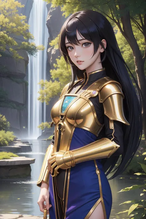 1girl, masterpiece Anime, Golden ratio, High exposure of a Ancient [Biomechanical|Figurative] ([Gorilla|Rocketship]:1.3) , near Sublime The Water Gardens of Dorne, summer trees and nature, Raining, horizon-centered, [ (impressionism art by Edward Atkinson Hornel:0.8) | (John James Audubon:0.8) | (Glen Orbik:1.1) ], Fine art, Peaceful, surreal, Tinycore, Gel lighting, F/1.8, Muted Colors, Violet dust particles, Liminal dream, trending on CGSociety, award winning