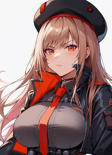 score_9, score_8_up, source_anime
rapi \(nikke\), rapi main, cropped jacket, red tie, beret, upper body, serious, looking at viewer
large breasts, white background
<lora:NK_Rapi-8-no_conv:1>