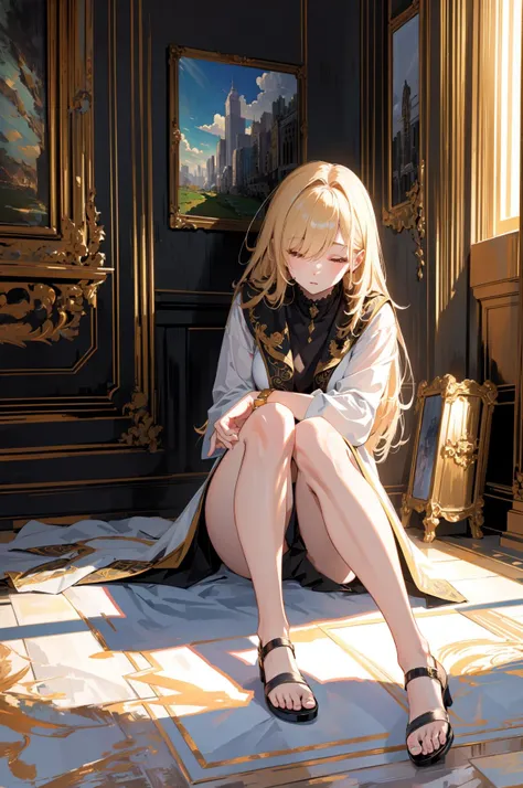 masterpiece, best quality, wide-angle Hyperdetailed, masterpiece, 8k, natural lighting, soft lighting, sunlight, HDR (High Dynamic Range), Maximum Clarity And Sharpness, Multi-Layered Textures,
(best art,:1.3),
(perfect hands,perfect fingers,perfect legs,:1.3),
<lora:hair_over_one_eye:0.9> 1girl, solo, hair over eyes
