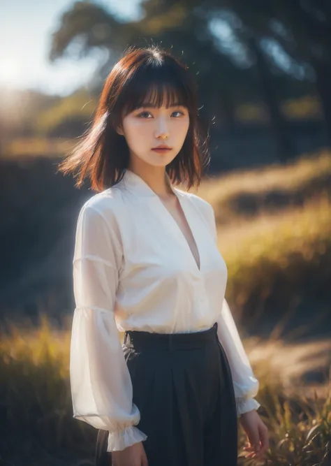 1girl , bangs, asian, wind
dramatic lighting, shadow
oversized pants
gradient
dream-like, eerie, ethereal, landscapes, magic, photography, photography-color, shallow-depth-of-field
by TJ Drysdale