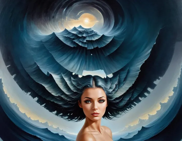Abstract style <lora:FF-Style-KAROL-BAK.LORA:1> in style of karol bak, (designed by Thomas Barbey:0.7) , digital art, intricate details, Cabin of Haste, Velvet, tilt shift, Awe, Vorticism Art, hair light, Crepuscular Rays, inspired by karol bak . Non-representational, colors and shapes, expression of feelings, imaginative, highly detailed