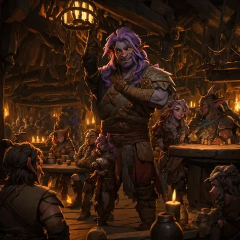 <lora:Fantasy_ClassesXL:1> <lora:Fantasy:0.8> <lora:Fantasy_Races_XL:1> tiefling, dragonborn, goblin, firbolg, genasi, halfling, shifter, man, large in a tavern <lora:FantasyTavern:0.8> FanTav