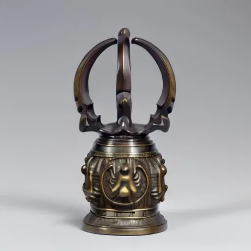 Hoju_pestle, Bell, gunter <lora:Ganter_hoju_pestle_bell_v1:0.7>, solo, vajra