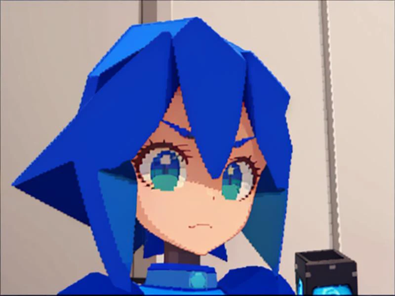 (3d \(artwork\):1.2),<lora:Megaman_Legends>,megaman_legends,(Lowpoly:1.1),PS1,pixelated,
solo,
(looking at viewer:1.2),(close-up:1.2),