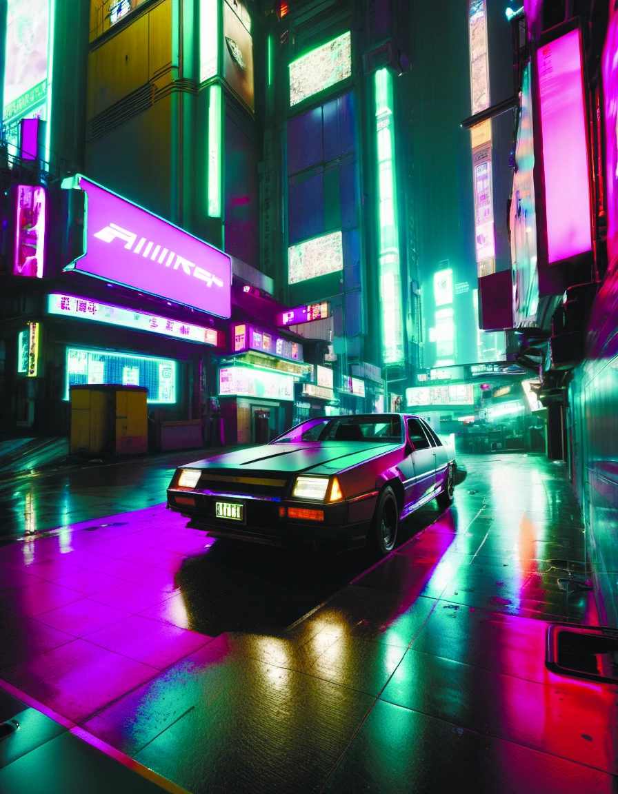 accidental photography in a cyberpunk city <lora:2077_Style:1.0> <lora:add-detail-xl:0.9>