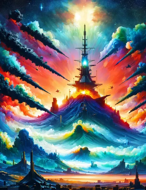 masterpiece illustration, detailed,DonMP41n717Bl4ck scifi extra-large triangular cargo ship, chemical rockets, organic material, sensory antennas,optical telescopes,observation domes <lora:DonMP41n717Bl4ck:1>