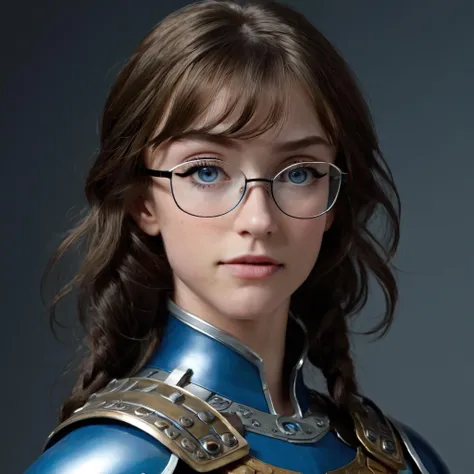 l34nb33fp4tty, medium shot photo of 25 year old woman wearing glasses, detailed eyes, beautiful eyes, she has blue eyes, she has a lean and well-defined physique, she is wearing Amazonian armor and looks mythical
high fidelity, clarity, realistic lighting, realistic shadows, Nikon 70d, 70mm, subsurface scattering, HDR, chromatic aberration, volumetrics dtx