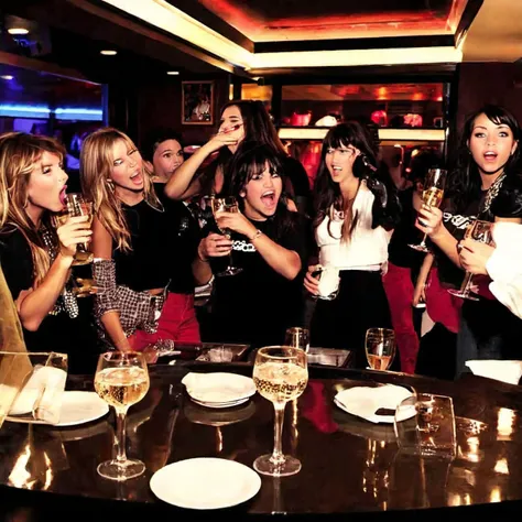 club,
Stupid girl
Stupid girls
Stupid girls
Maybe if I act like that
That guy will call me back
Porno paparazzi girls
I don't wanna be a stupid girl
Go to Fred Segal, you'll find them there
Laughing loud, so all the little people stare
Looking for a daddy to pay for the champagne
Dropping names <lora:JJsClub_XL:1>