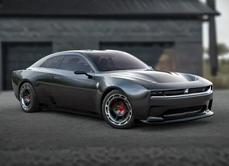 <lora:ChargerConceptSDXL_v1:1> black chargerconcept, from front,
realistic, cinematic, highly detailed,