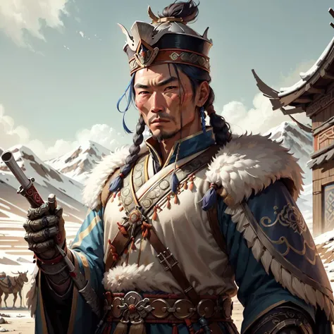 <lora:MongolPunkAI:.8> MongolPunkAI
soldier , detailed, intricate