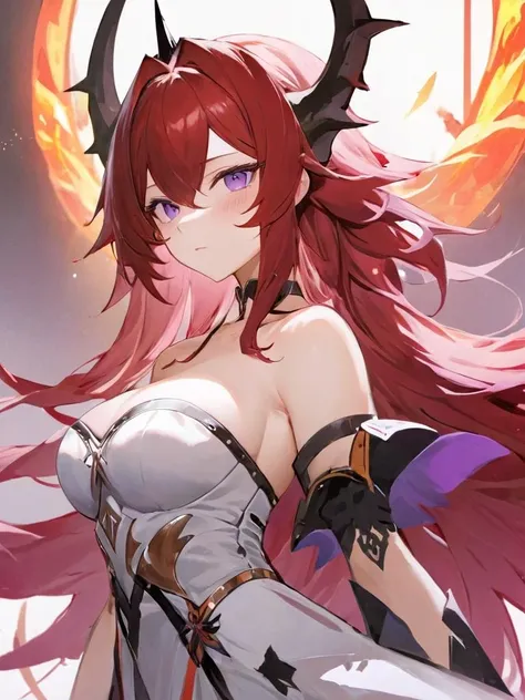 (masterpiece, top quality, best quality, official art, beautiful and aesthetic:1.2), (1 naked girl:1.2), cute, extreme detailed,(abstract:1.4, fractal art:1.3),(gold and red_hair:1.1), red eyes,colorful,highest detailed, Beautiful girl trapped inside a flame bubble,