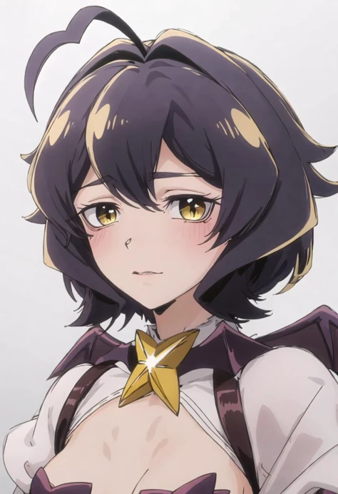 best quality, masterpiece, highres, solo, {utena_hiiragi_mahoushoujoniakogarete:0.90}, smile, happy, one_eye_closed, portrait, looking at viewer
