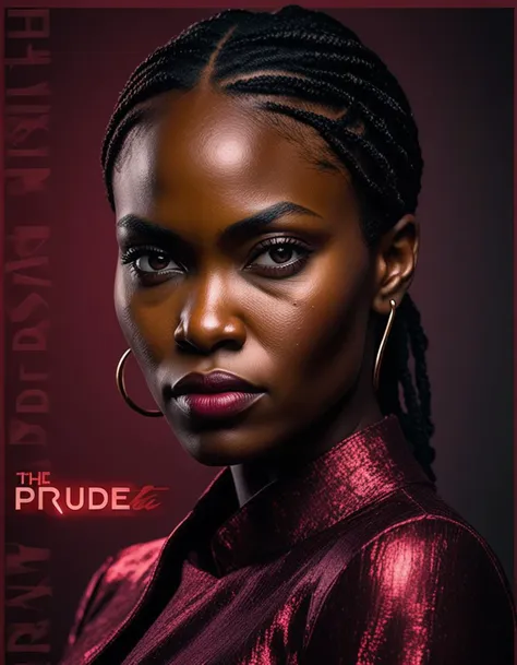 the word "PRUDE" written on the top:1.3), monocolor profile portrait of a beautiful judgmental moralist African angry woman, crimson back light, burgundy red fill light, glamour, high fashion magazine cover style
brazzers, blacked, pornhub, xvideos, bangbros