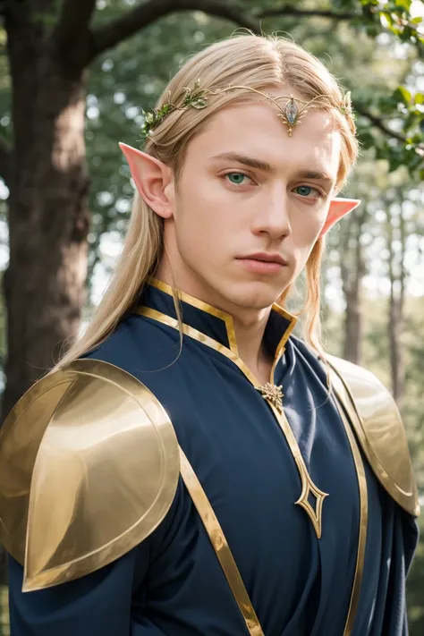 masterpiece, realistic, (photorealistic:1.4), , outdoors, detailed background, outdoors, woods, trees, pauldrons,
solo, 1boy, male focus, blonde hair, long hair, green eyes, pointy ears, circlet, elf, upper body, looking at viewer, manly, tiara, closed mouth, blue robes, portrait
, ((masterpiece))
<lora:lord_of_the_rings_offset:0.3> <lora:game_of_thrones_offset:0.1>