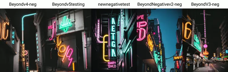 neon lights signs