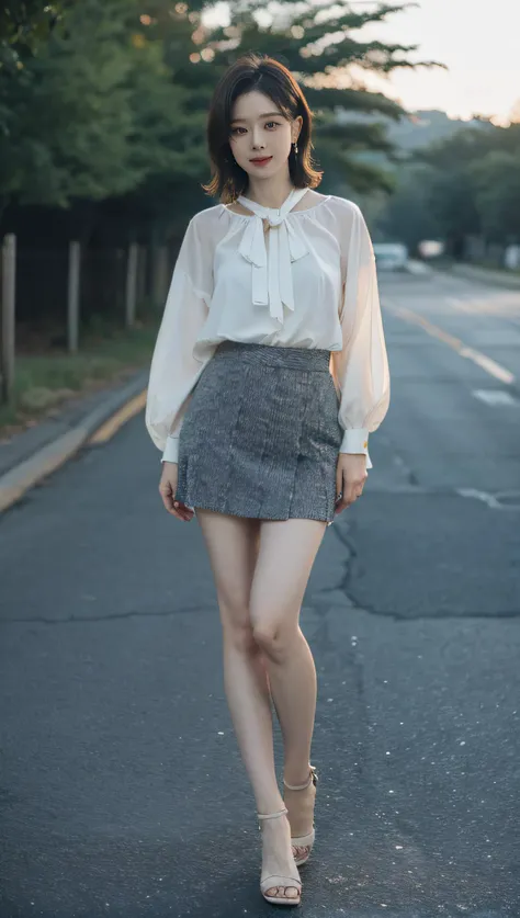 outdoors, smile, 2 feet, blouse, skirt
<lora:kpop_makina69_winter_v2.0.ß1:1>, photography, RAW photo, photo, sharp focus, Canon 5D, Fujifilm, cinematic lighting, professional lighting, natural light, ray tracing, volumetric light, masterpiece, best quality, high quality, highres, ultra highres, 1girl, standing, (full body:1.5), full shot, full length shot, feet, legs, solo, eye contact, shiny eyes, (looking directly at viewer:2), facing viewer, detailed skin, smooth skin, detailed hair, <lora:1.5_perfect hands:1>