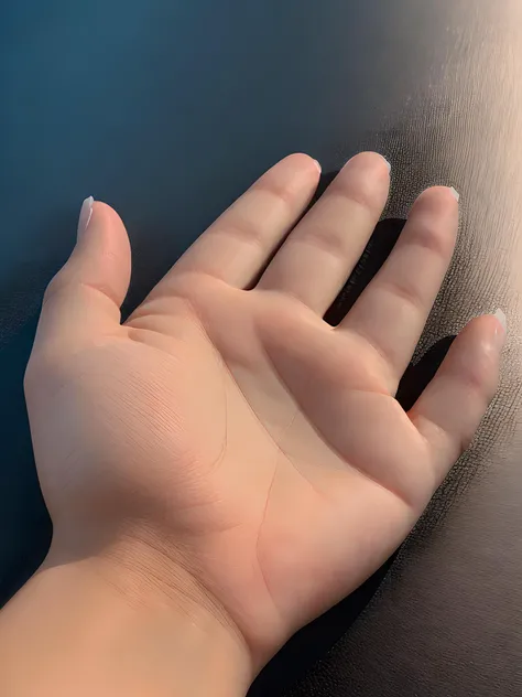 photograph of a female hand, realistic, Fujifilm XT3, Sharp, 8k uhd, perfect hand