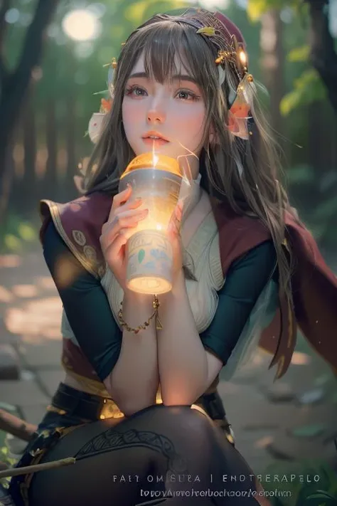 pale skin,(masterpiece), (best quality:1.2), absurdres, intricate details, (highly detailed skin:1.2),boba tea,ear elf, RAW candid cinema, 16mm, color graded portra 400 film, remarkable color, ultra realistic, textured skin, remarkable detailed pupils, realistic dull skin noise, visible skin detail, skin fuzz, dry skin, shot with cinematic camera, detailed skin texture, (blush:0.5), (goosebumps:0.5), subsurface scattering, (Extremely Detailed Oil Painting:1.2), glow effects, godrays, Hand drawn, render, 8k, octane render, cinema 4d, blender, dark, atmospheric 4k ultra detailed, cinematic sensual, Sharp focus, humorous illustration, big depth of field, Masterpiece, colors, 3d octane render, 4k, concept art, trending on artstation, hyperrealistic, Vivid colors, extremely detailed CG unity 8k wallpaper, trending on ArtStation, trending on CGSociety, Intricate, High Detail, dramatic, absurdes, (Studio ghibli style, Art by Hayao Miyazaki:1.2), Anime Style, Manga Style, Hand drawn, cinematic, Sharp focus, humorous illustration, big depth of field, Masterpiece, concept art, trending on artstation, Vivid colors, Simplified style, trending on ArtStation, trending on CGSociety, Intricate, Vibrant colors, Soft Shading, Simplistic Features, Sharp Angles, Playful, masterpiece, best quality, ultra-detailed, illustration, 1girl, solo, fantasy, flying, broom, night sky, outdoors, magic, spells, moon, stars, clouds, wind, hair, cape, hat, boots, broomstick, glowing, mysterious, enchanting, whimsical, playful, adventurous, freedom, wonder, imagination, determination, skill, speed, movement, energy, realism, naturalistic, figurative, representational, beauty, fantasy culture, mythology, fairy tales, folklore, legends, witches, wizards, magical creatures, fantasy worlds, composition, scale, foreground, middle ground, background, perspective, light, color, texture, detail, beauty, wonder,<lora:skindentation:1>,  <lora:xiaoshazi:0.5>