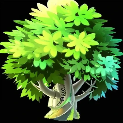 game icon institute,game icon,tree-1,reasonable structure,HD,game icon,tree,perfect work,(masterpiece, top quality, best quality, official art, beautiful and aesthetic:1.2),(8k, best quality, masterpiece:,1.2),simple background, black background, <lora:game icon institute-plant:1>