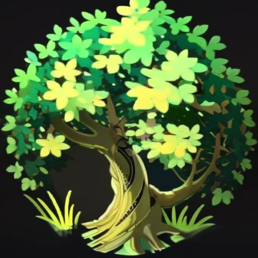 game icon institute,game icon,tree-1,reasonable structure,HD,game icon,tree,perfect work,(masterpiece, top quality, best quality, official art, beautiful and aesthetic:1.2),(8k, best quality, masterpiece:,1.2),simple background, black background, <lora:game icon institute-plant:1>